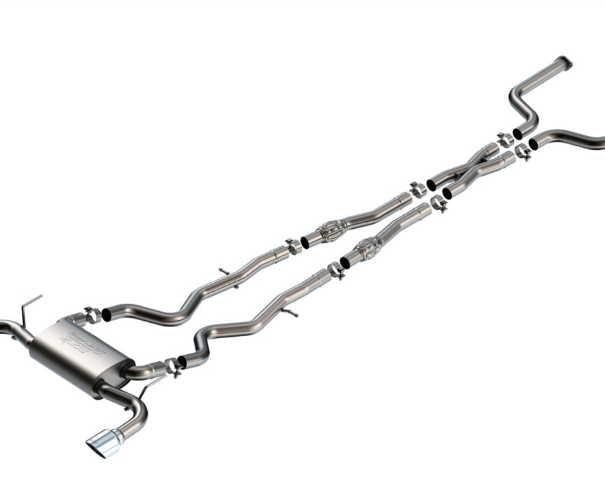 Borla S Type Cat Back | 2016-2024 Infiniti Q50 3.0T (140977)