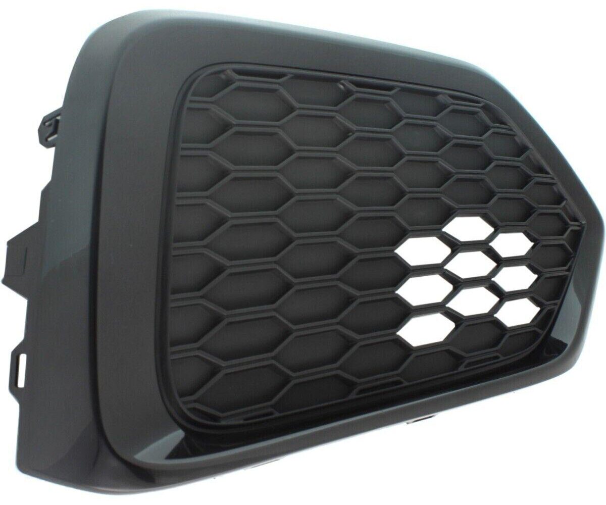 Fog Lamp Cover Front Passenger Side Honda Civic Hatchback 2017-2019 Matte Black Without Adaptive Cruise Exclude Type-R Model , HO1039132