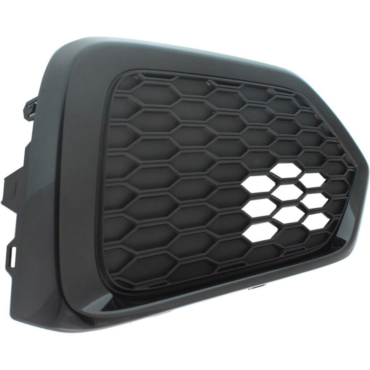 Fog Lamp Cover Front Passenger Side Honda Civic Hatchback 2017-2019 Matte Black Without Adaptive Cruise Exclude Type-R Model , HO1039132