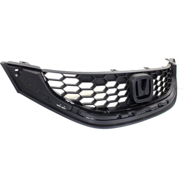 Grille 1.8L Honda Civic Sedan 2013-2015 Textured Lx/Hf/Cng [Natural Gas] Model , HO1200216 - Image 3