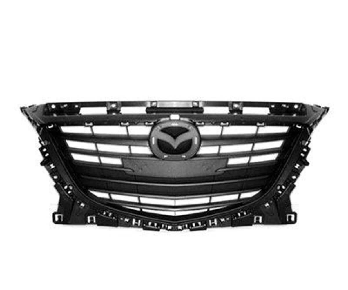 Grille Mazda 3 2014-2016 Textured Black , MA1200197