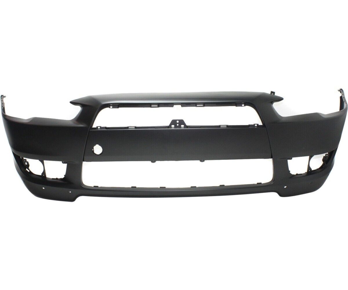Bumper Front Mitsubishi Lancer 2008-2015 Primed With Spoiler Hole (Gts/Se Models) , MI1000319