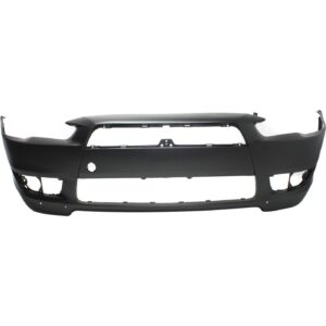 Bumper Front Mitsubishi Lancer 2008-2015 Primed With Spoiler Hole (Gts/Se Models) , MI1000319