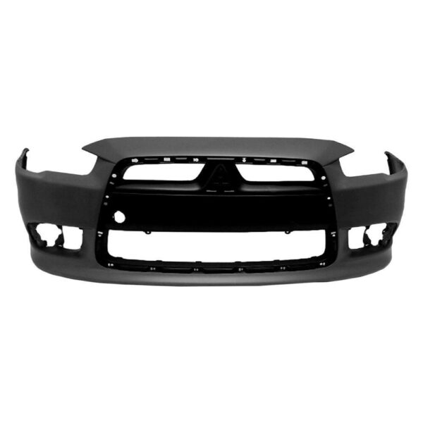 Bumper Front Mitsubishi Lancer 2009-2015 Primed Turbo Ralliart Model , MI1000332