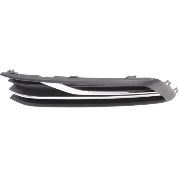 Fog Lamp Cover Front Driver Side Volkswagen Passat 2016-2019 With Chrome Moulding , VW1038145 - Image 4