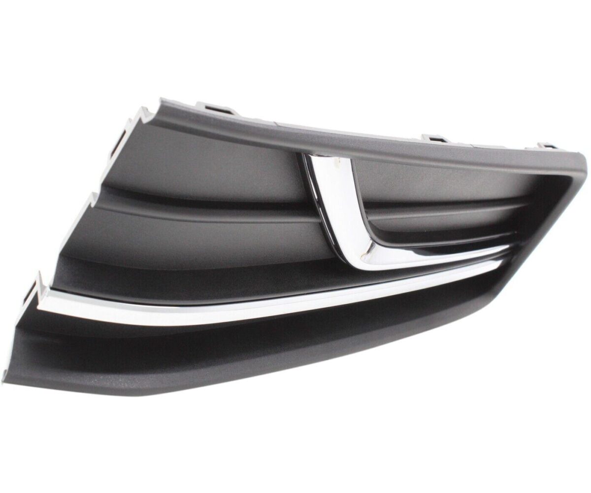 Fog Lamp Cover Front Driver Side Volkswagen Passat 2016-2019 With Chrome Moulding , VW1038145