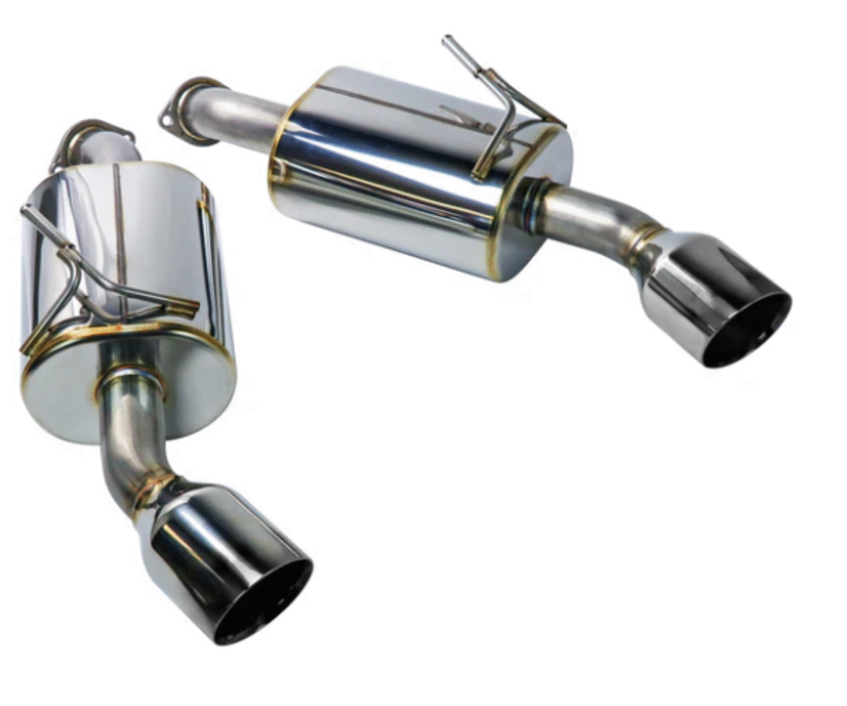 Remark Axleback Exhaust w/Mufflers | 2014-2024 Infiniti Q50 RWD (RO-TSQ5/TTQ5-DM)