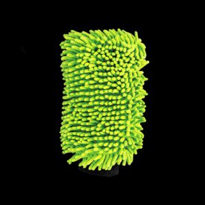 Green Microfiber Wash Mitt