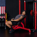 Major Fitness PLT01 Adjustable Weight Bench 1300lb Capacity - Red